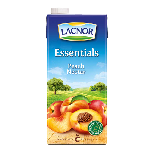 [13027] Lacnor Juice 1 Ltr - Peach