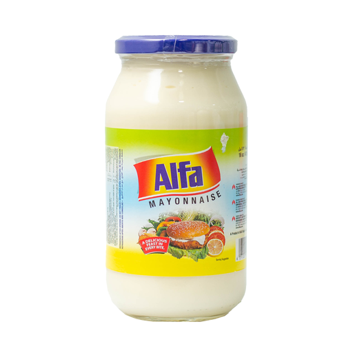 [42044] Alfa Mayonnaise Medium 16oz Bot