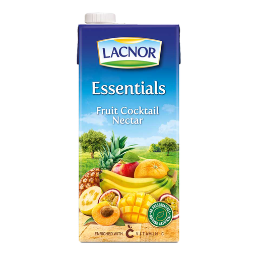 [13013D] Lacnor Juice 1 Ltr - Fruit Cocktail Damaged