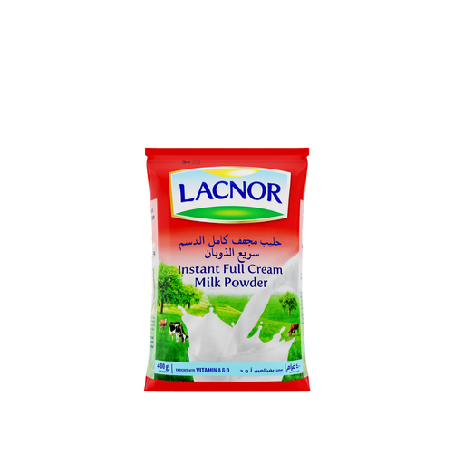 [14030D] Lacnor Full Cr Milk Powder 400g Damaged
