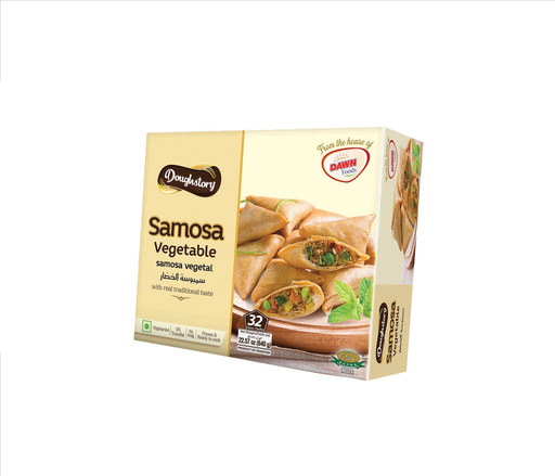 [48031] DoughStory Samosa Vegetable 640g (32 Pcs)