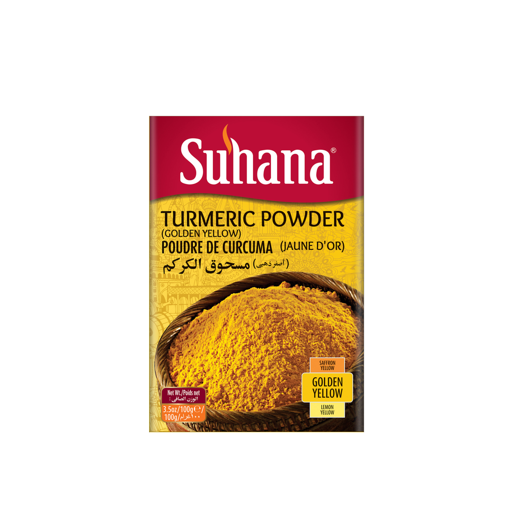 Suhana Spice Turmeric Powder 100g (60 Packets) | MU STORE