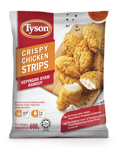 [48804] Tyson Chicken Crispy Strip 500g / 600g