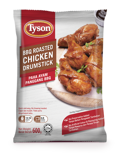 [48802] Tyson Chicken BBQ Roaste Drumstick 600g
