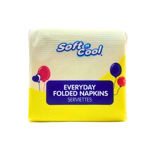 [53032] Soft N Cool Serviette Napkin 80'