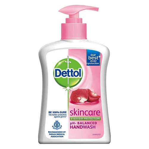 [66261] Dettol Handwash Skin Care Original 210ml
