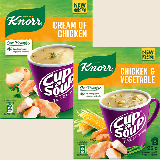Knorr Cup-A-Soup - Thick & Creamy 93g