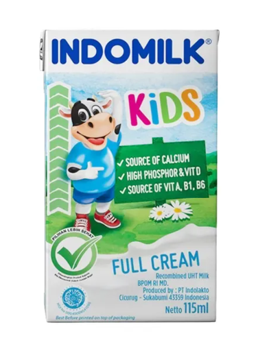 [14007] Indomilk Kids 115ml (Full Cream)