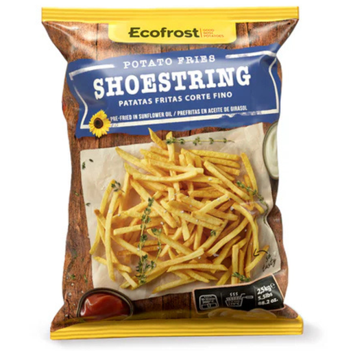 [48202] Ecofrost Potato Fries (7/7) 2.5Kg