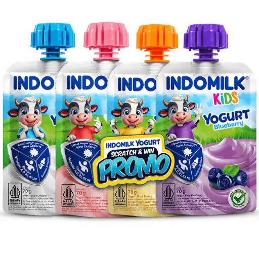 Indomilk Kids Yoghurt Pouch 70g