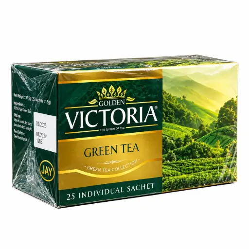 [16521] Golden Victoria Green Tea 25's Box