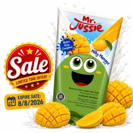 [12231S] Sale Mr Jussie Milky 90ml (Mango) 