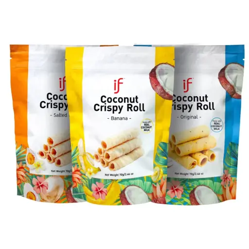 IF Coconut Crispy Roll 70g