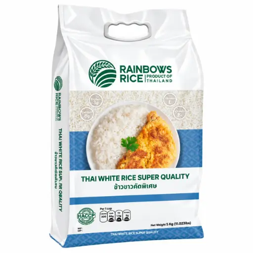 [47122] Rainbows Thai Long Grain White Rice 5Kg