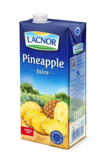 [13016E] Lacnor Juice 1 Ltr - Pineapple Short Expiry