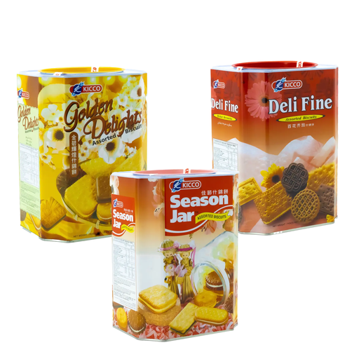 Kicco Assor Bisc 700g Tin