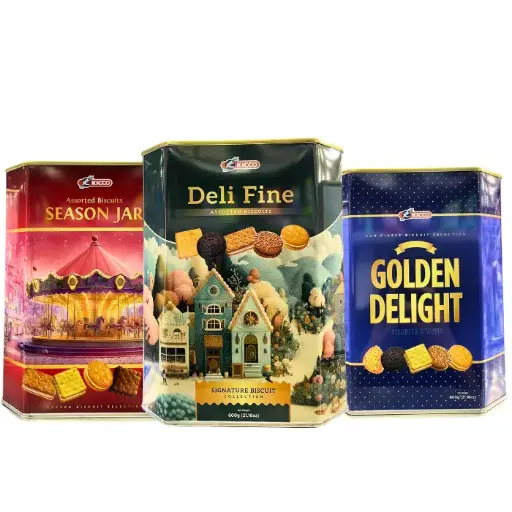 Kicco Assorted Biscuits 600g Tin