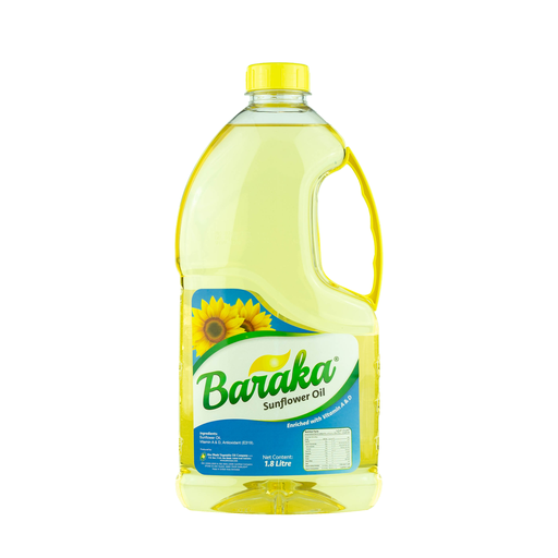 [34033] Baraka Sunflower Oil 1.8Ltr