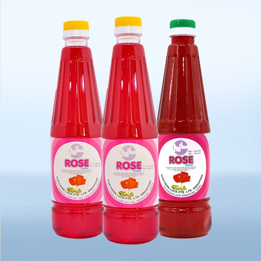 [12032] Rose Syrup 750ml Bottle