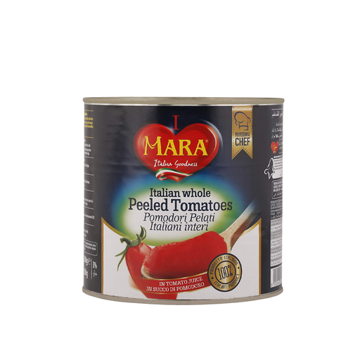 Mara Peeled Tomato A10 - 2.5Kg
