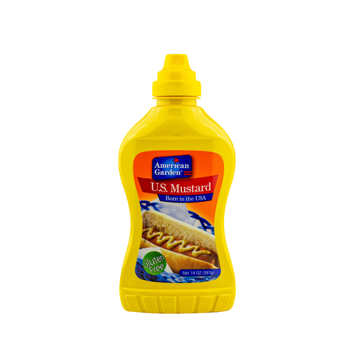 [43047] American G Yellow Mustard 14oz