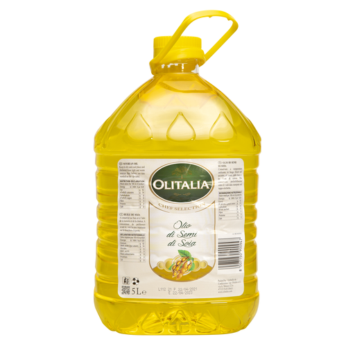 [34436] Olitalia Soya Bean Oil 5L Pe